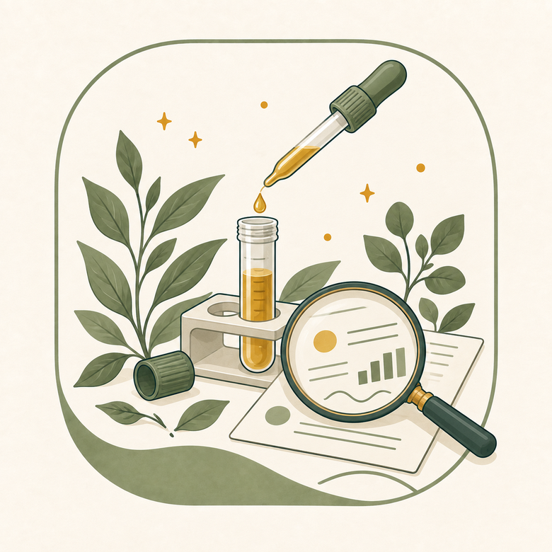 Illustration zur individuellen Mikronährstoffanalyse